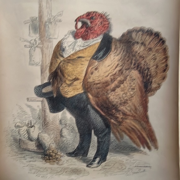 Master Snood I'm Stuffed Thanksgiving Scroll from Victorian Trading Co. - Picture 6 of 14